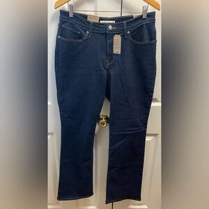 🆕 LEVI’S Dark Wash Mid-Rise Classic Bootcut Denim Jeans SZ 31/32